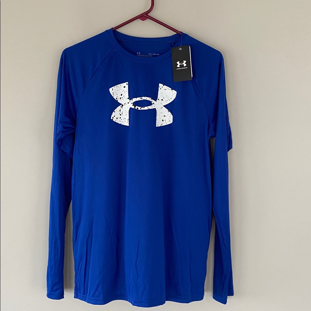 NEW NWT Under Armour Youth XL Loose Fit Long Sleeve T-shirt